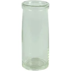 Vaas missy glas l8b8h19cm helder - Decostar