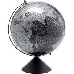 Kare Decofiguur Globe Top Black 40cm