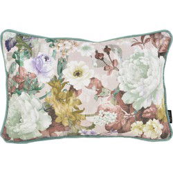 Velvet Leia Flor #2 | 30 x 50 cm | Kussenhoes | Polyester