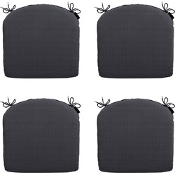 Madison -  Zitkussen Basic black - Ca. 46x48 cm - Set van 4