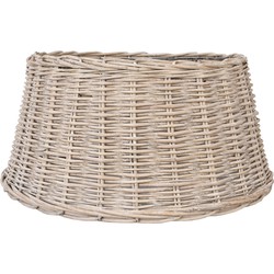 Clayre & Eef Lampenkap Hanglamp  Ø 56x29 cm  Beige Rotan Rond Rieten Lampenkap