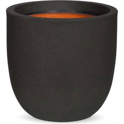 Capi Jardiniere Urban Smooth 43x41 cm zwart KBL933 424348