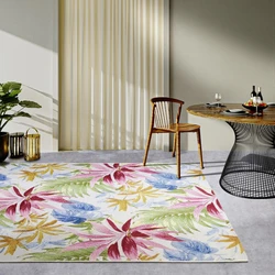 Villeroy & Boch - Binnen- En Buitenkleed - Gebloemd - Victor - Crème / Multi - 120 X 180 CM