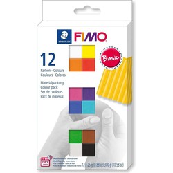 Fimo Fimo Basic modelleerklei Color pack - 12 x 25 gram