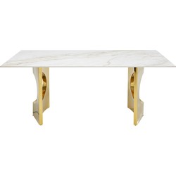 Eettafel Eternity Oho Gold 180x90cm