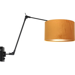 Steinhauer wandlamp Prestige chic - zwart - metaal - 8123ZW