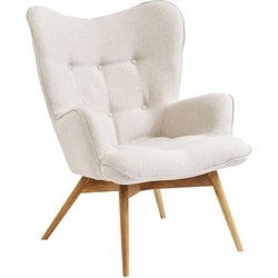 Kare Fauteuil Vicky Ecru