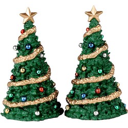 Classic Christmas Tree Set Of 2