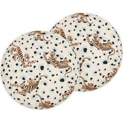 ARENZANO - Tuinkussen set van 2 - Multicolor - 40 cm - Polyester