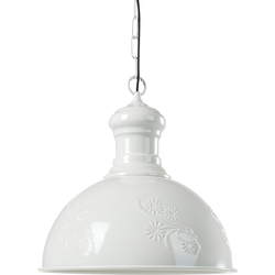 Beliani DIDESSA - Hanglamp-Wit-IJzer