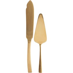 House Doctor Taartschep set Golden - set van 2 