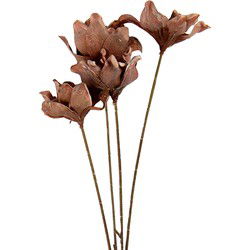Clayre & Eef Kunstbloem 60 cm Bruin Kunststof