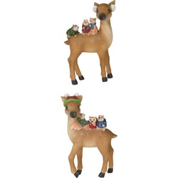 Deer Standing With Animals 3As