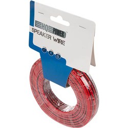 Luidsprekerkabel rood/zwart 2 x 0.75 mm2 25 m - Velleman