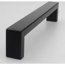 Deurgreep Jurian - zwart - 160 mm - Industrieel - Deurgrepenwinkel.nl