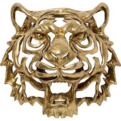 Wanddecoratie Tiger Goud