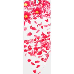 Ironing Board Cover C, 124x45 cm, 2mm Foam - Pink Santini