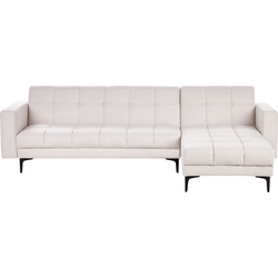 Beliani ALNES - Slaapbank-Wit-Polyester