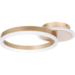 GLYDE - Plafondlamp - Goud - Aluminium
