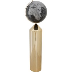Kare Decofiguur Globe Top Gold 132cm