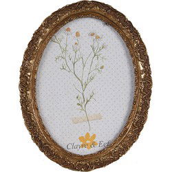 Clayre & Eef Fotolijst Goudkleurig Polyresin