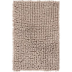 Tapijtenloods Fluffy - Badmat Hoogpolig - Soft Touch - Taupe- 67x110 CM