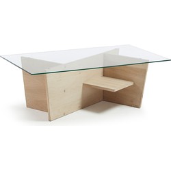 Kave Home - Rechthoekige middentafel Balwind 110 x 60 cm