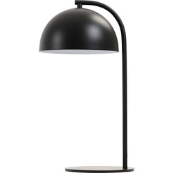 Light & Living - Tafellamp METTE  - 24x20x43cm - Zwart
