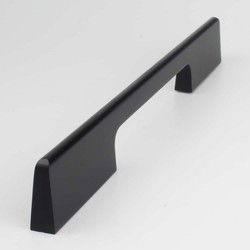 Deurgreep Agnes - zwart - 160 mm - Industrieel - Handgreep - Kastgreep - Ladegreep