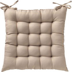 Textino SONNY - Stoelkussen 40x40 cm - Semolina - beige - Textino