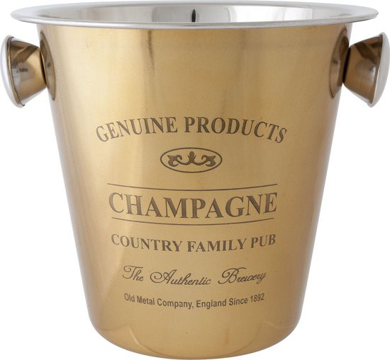 Cosy&Trendy Genuine Gold Champagne-emmer - Ø 21 cm x 21 cm - 