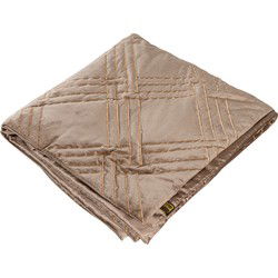 PTMD Cerine Brown Velvet Bedspread Embroidery Pattern