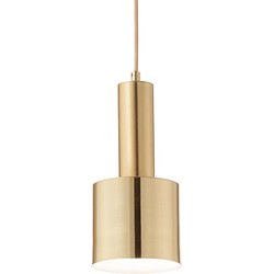 Moderne Hanglamp Holly - Ideal Lux - Messing - E27 Fitting - 1 Lichtpunt - 240 cm