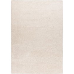 Basic Home Dream Vloerkleed - Hoogpolig Tapijt - Soft - Effen - Creme- 120x170 CM