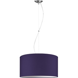 hanglamp basic deluxe bling Ø 50 cm - paars