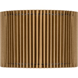 Paper - Cilinder - Verlichting lampenkap - Brown - Moderne lampenkap - 30*30*20 cm - E27 lamphouder - Ontworpen voor tafellampen, staande lampen en kroonluchters - Ontworpen voor slaapkamers en woonkamers