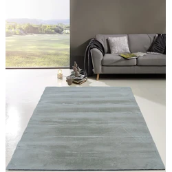 Comfy Vicenza vloerkleed - Zacht Hoogpolig - Zilver / Naturel - 80 X 150 CM