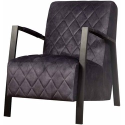 Tower living Villa coffeechair KD - Adore 29 anthracite