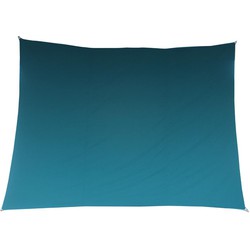 Premium kwaliteit schaduwdoek/zonnescherm Shae rechthoekig blauw 3 x 4 meter - Schaduwdoeken