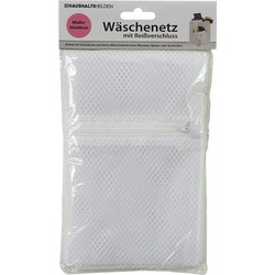 Waszak voor kwetsbare kleding wasgoed/waszak - wit - large size - 50 x 60 cm - Waszakken
