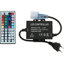 Groenovatie LED Neon Flex RGB Controller Aansluitstekker Met Afstandsbediening