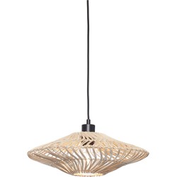 Hanglamp Zanzibar - Rotan Wit - Ø40x12cm