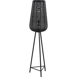 Light & Living - vloerlamp - Adeta - zwart - metaal - driepoot-lamp - E27 - 8257812