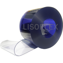 Pvc stroken per meter 30 cm breed, 3mm dik Transparant