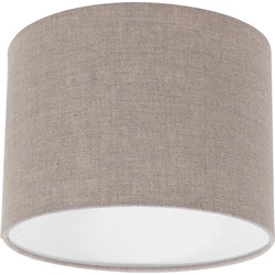 Steinhauer lampenkap Lampenkappen - grijs - linnen - 20 cm - E27 fitting - K3084RS
