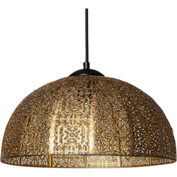 Lampenbaas - Moderne Hanglamp - Goud - voor binnen - Modern - Landelijk - industrieel - met 1 lichtpunt - eetkamer - slaapkamer - pendellamp - l:35cm - E27 fitting - excl. lichtbron