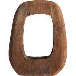 Light & Living - tafellamp - Kelafo - bruin - hout - E27 - 7041164