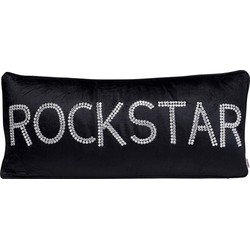 Kussen Bads Rockstar Black 35x80cm