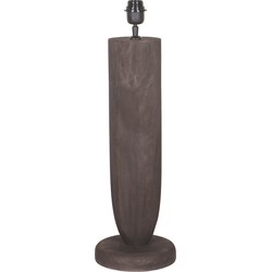 PTMD Lorinne Brown Mango Wood Table Lamp Single