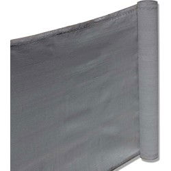 Hanse® Duurzaam Balkonscherm - Kleur Grijs - Balkondoek - 500x90cm